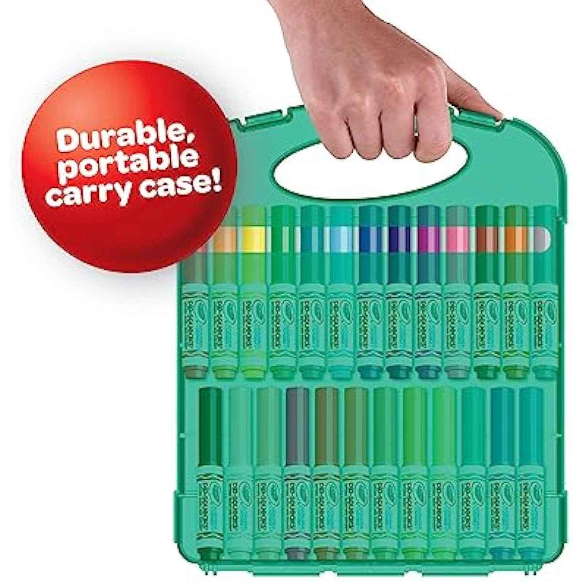 Crayola Pip-Squeaks Washable Marker Set (65ct), Essential Easter Basket Stuffers, Coloring Set, Drawing Art Supplies for Kids, Spring Craft Kit, Travel Activity, Gifts for Kids