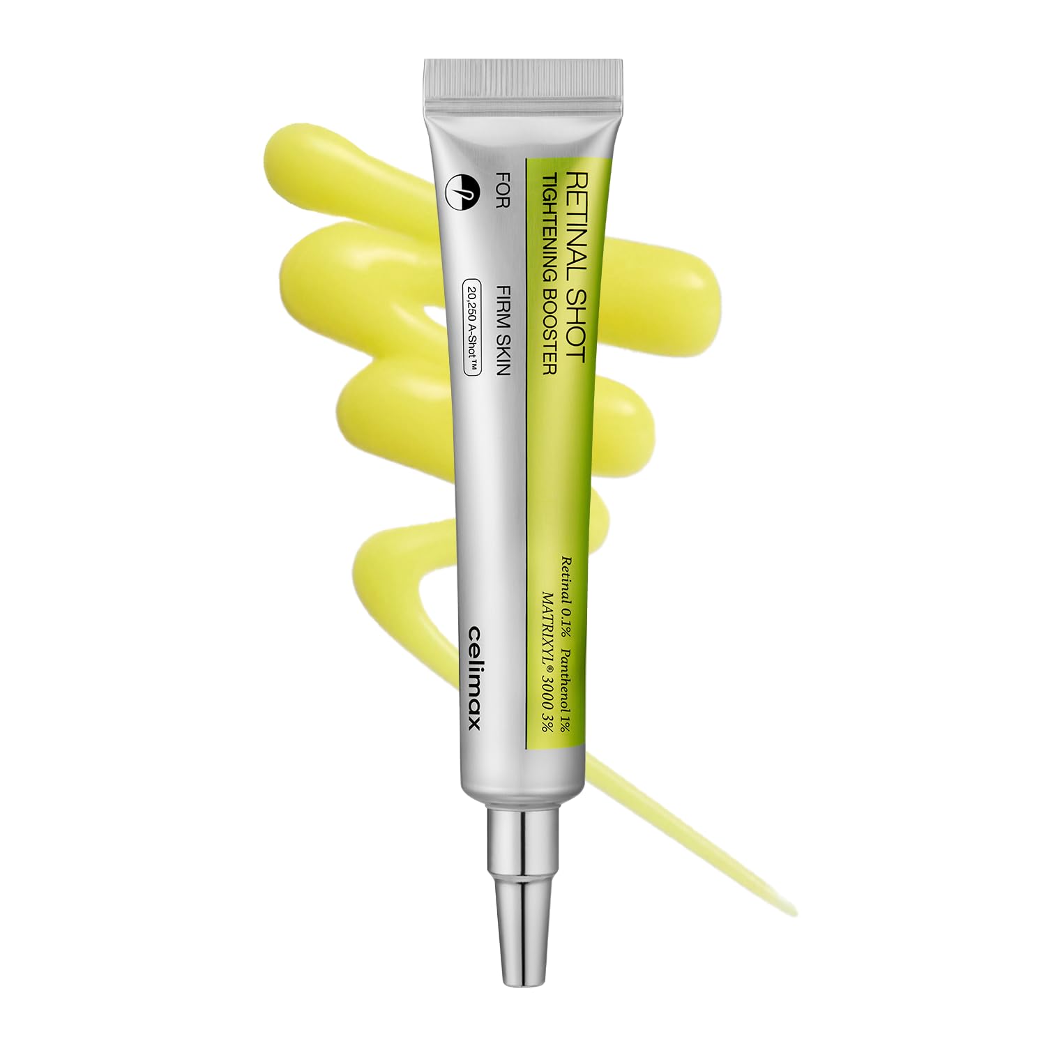 celimax Vita A retinal shot tightening booster, 0.1% retinal, 3% matryxyl, 15ml