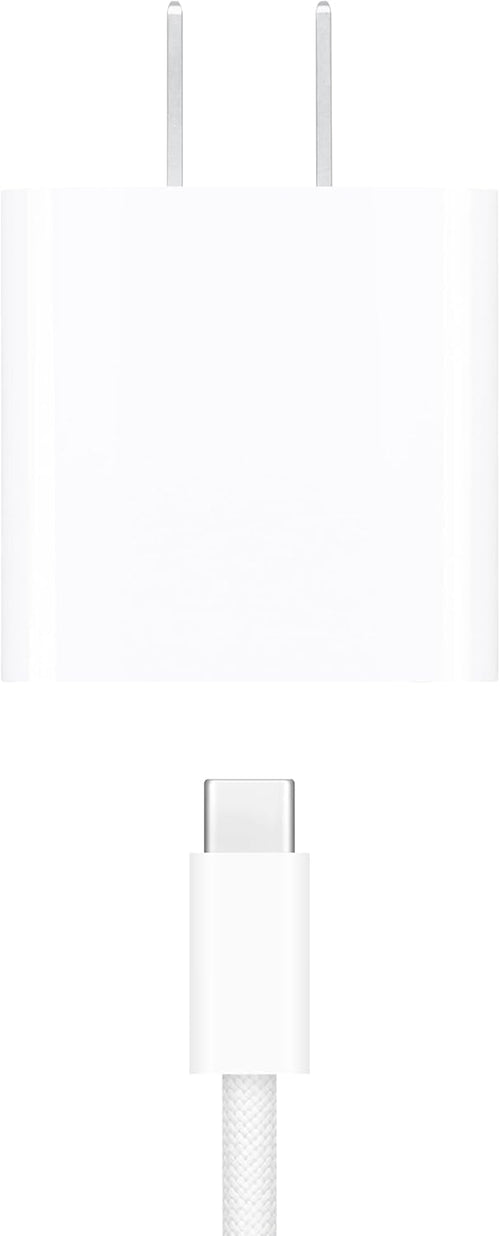 Apple 20W USB-C Compact Power Adapter: Fast and Convenient Charging, Type C Wall Charger - Rayz Mart