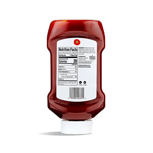 365 by Whole Foods Market, premium tomato ketchup, classic flavor, 32 ounce, kosher certified
