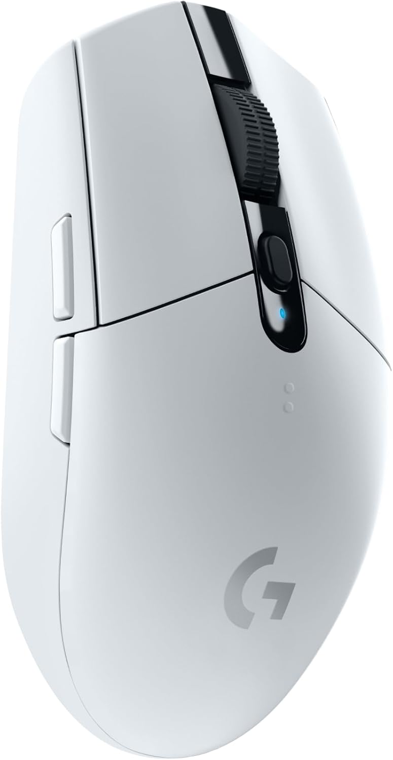 Logitech G305 Lightspeed Wireless Gaming Mouse, Hero Sensor, 12,000 DPI, Lightweight, 6 Buttons, 250h Battery, PC, Mac - Black