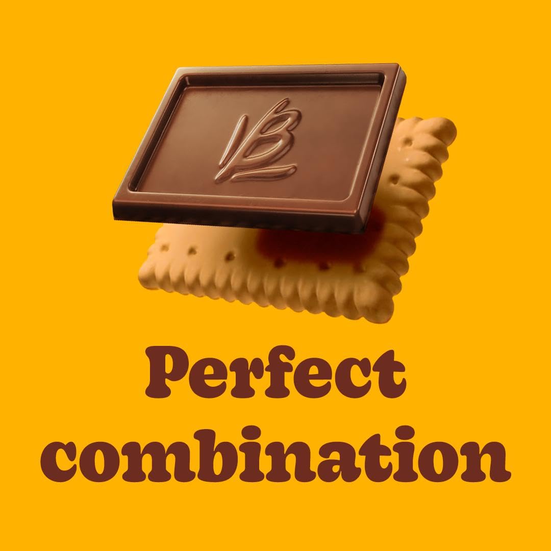 Bauducco Choco Biscuit Cookies - Individually Wrapped, 0.6 oz, 40 count, 25.3 oz total weight