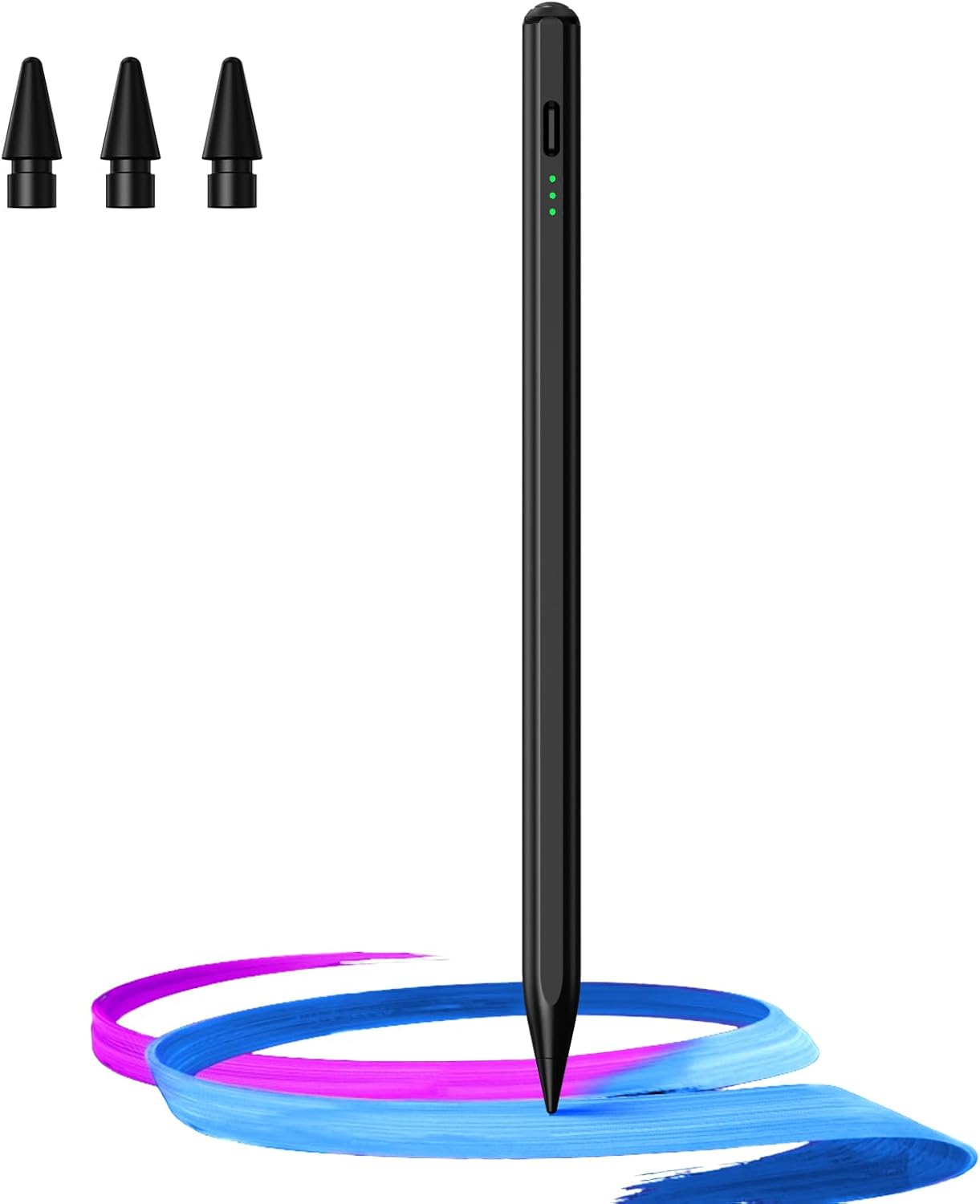 stylus-pen-for-ipad-(2018-2025)-13-mins-fast-charge-with-tilt-sensitivity-and-palm-rejection-for-various-ipad-models-white