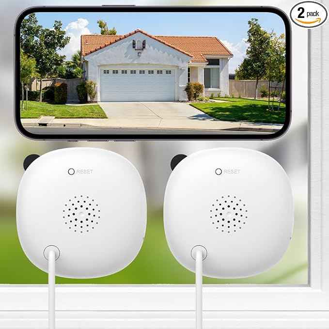 2K No Drill Window Camera-2 Pack 2.4Ghz & 5Ghz WiFi Cameras for Home Security for Indoor & Outdoor Monitoring, Anti-Glare Color Night Vision, Human Detection, 24/7 Recording, Ideal for Apartment, K1