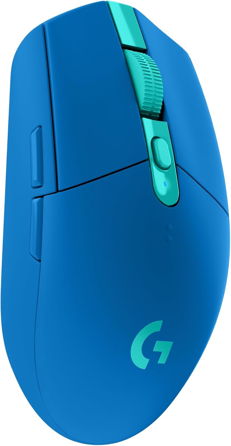 Logitech G305 Lightspeed Wireless Gaming Mouse, Hero Sensor, 12,000 DPI, Lightweight, 6 Buttons, 250h Battery, PC, Mac - Black