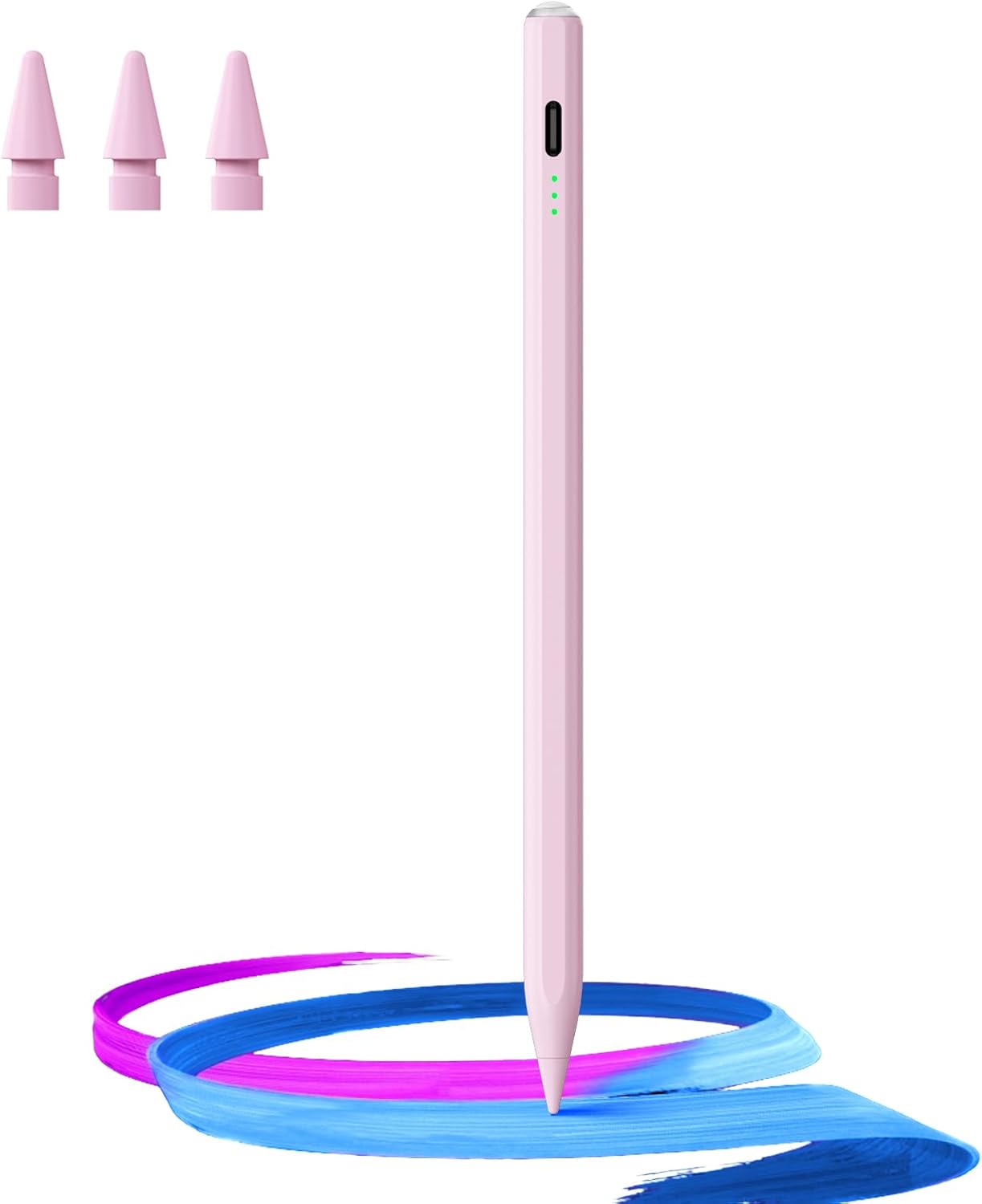 stylus-pen-for-ipad-(2018-2025)-13-mins-fast-charge-with-tilt-sensitivity-and-palm-rejection-for-various-ipad-models-white