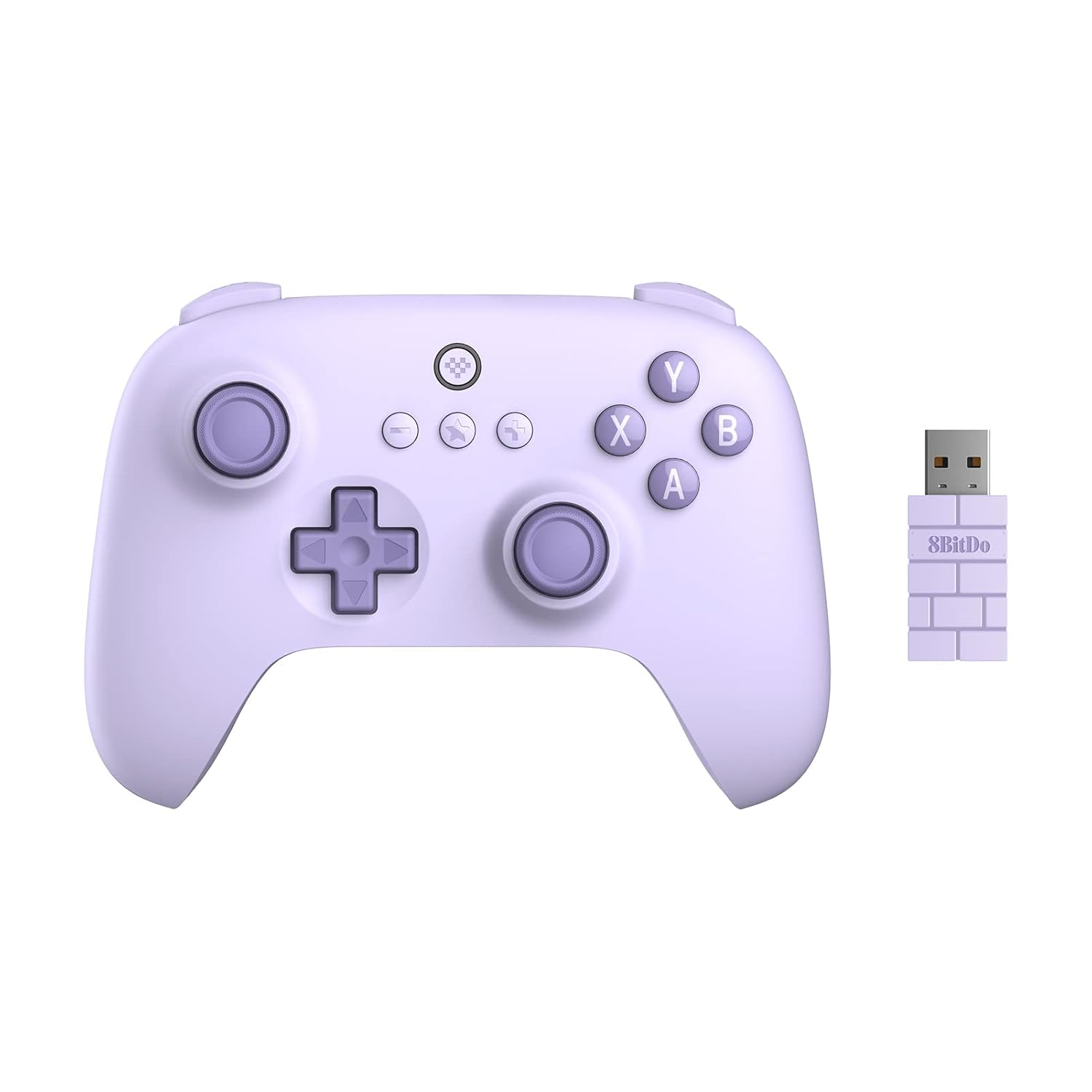8bitdo ultimate 2c wireless controller for windows pc and android with 1000hz polling rate, hall effect joysticks and triggers, and remappable l4/r4 bumpers in green