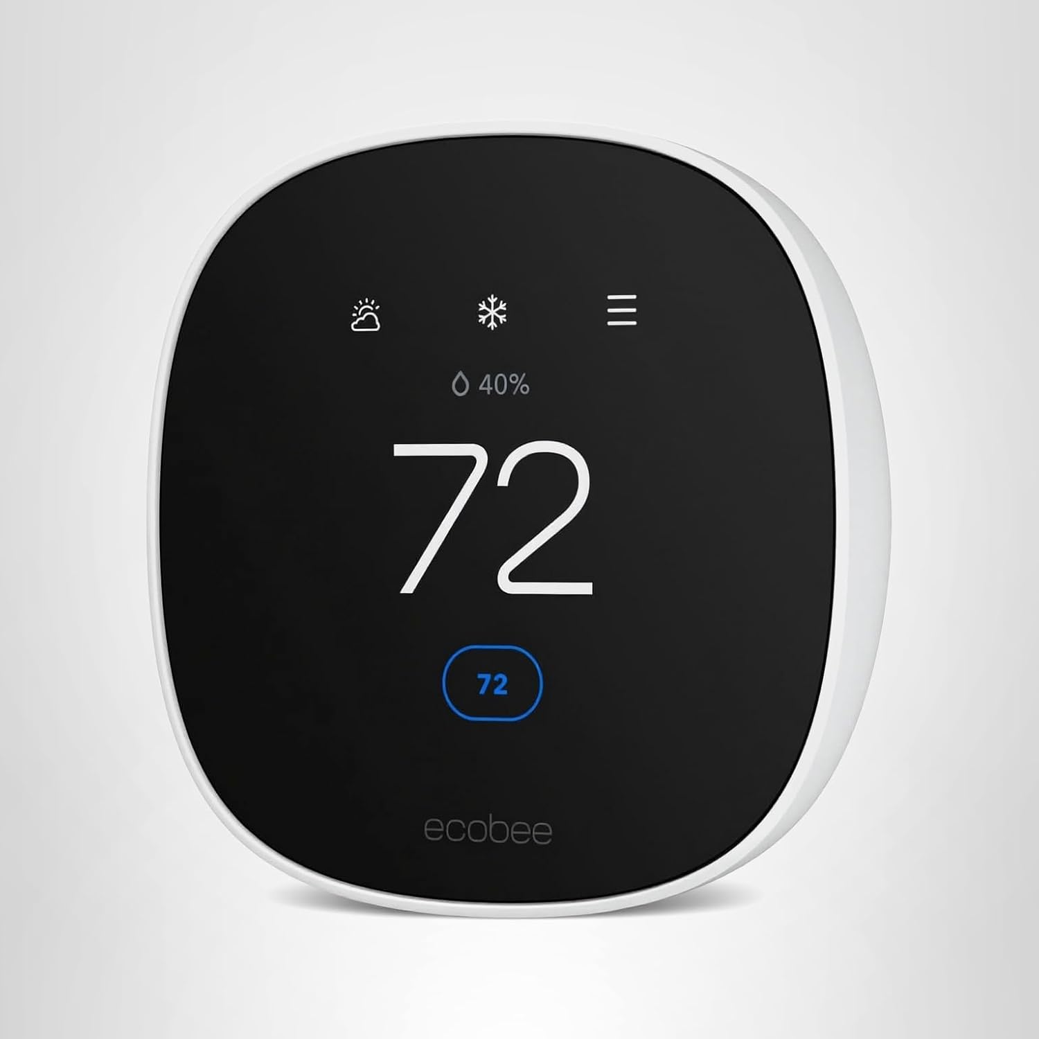 ecobee smart thermostat essential programmable wi-fi thermostat energy star certified