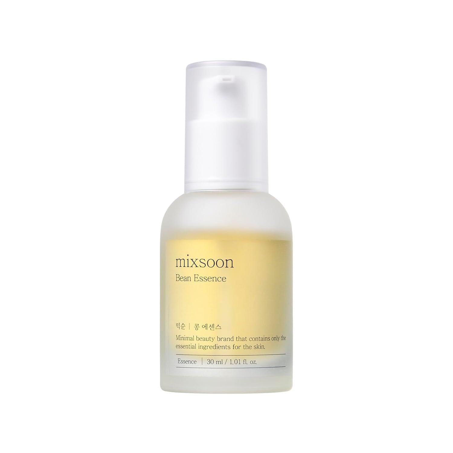 Mixsoon bean essence exfoliating hyaluronic acid serum for textured skin, vegan, no artificial fragrance