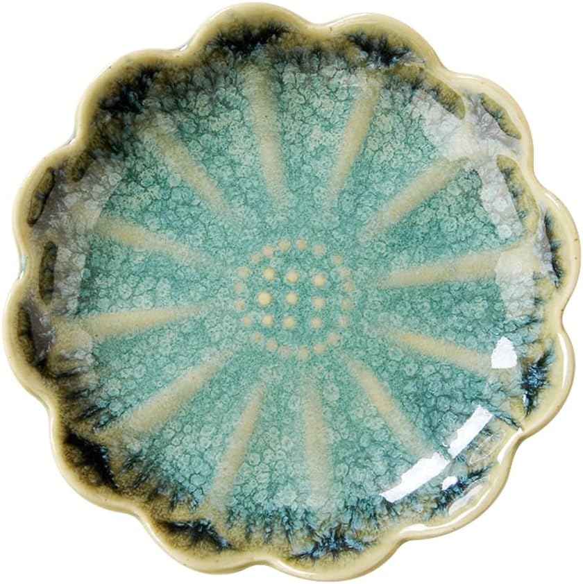 Lotus Leaf Shape Decorative Ring Tray, Small Key Bowl, Ceramic Trinket Tray Jewelry Dish Organizing Necklace Earrings, Home Decoration for Mom Best Friend Sister, Pink.