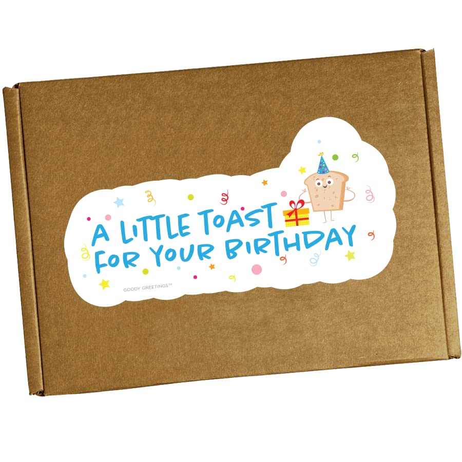 Hangry Kit birthday snack box - 20ct happy birthday care package with party variety box and funny 1