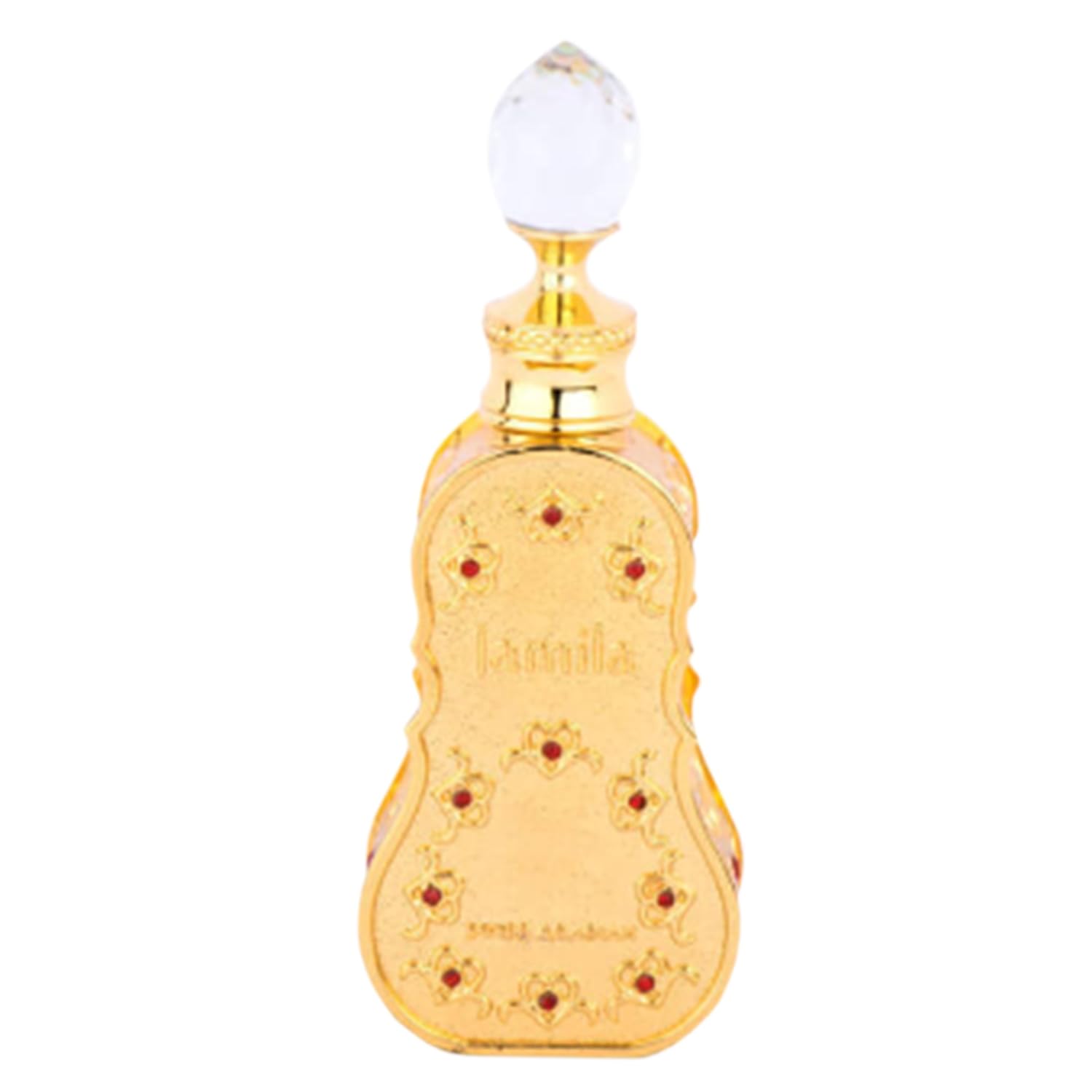 swiss arabian layali rouge 0.5 oz luxury perfume oil fragrance with mango rose and coconut notes