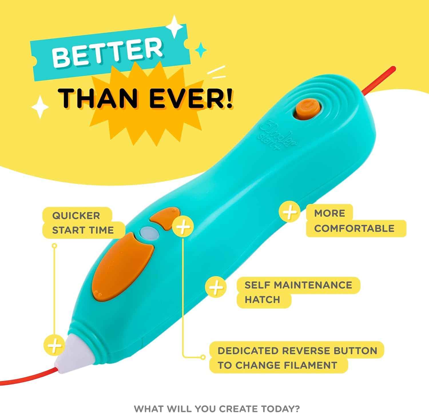 3Doodler Start+ Essentials 3D Pen for Kids | Easy to Use, Learn from Home Art Activity, Educational STEM Toy for Boys & Girls Ages 6+