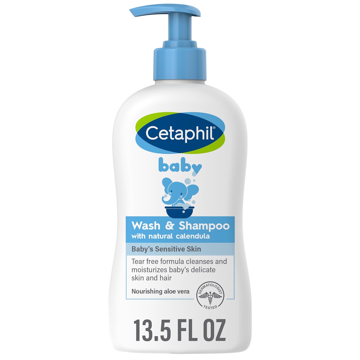 cetaphil baby shampoo and body wash with organic calendula 7.8oz