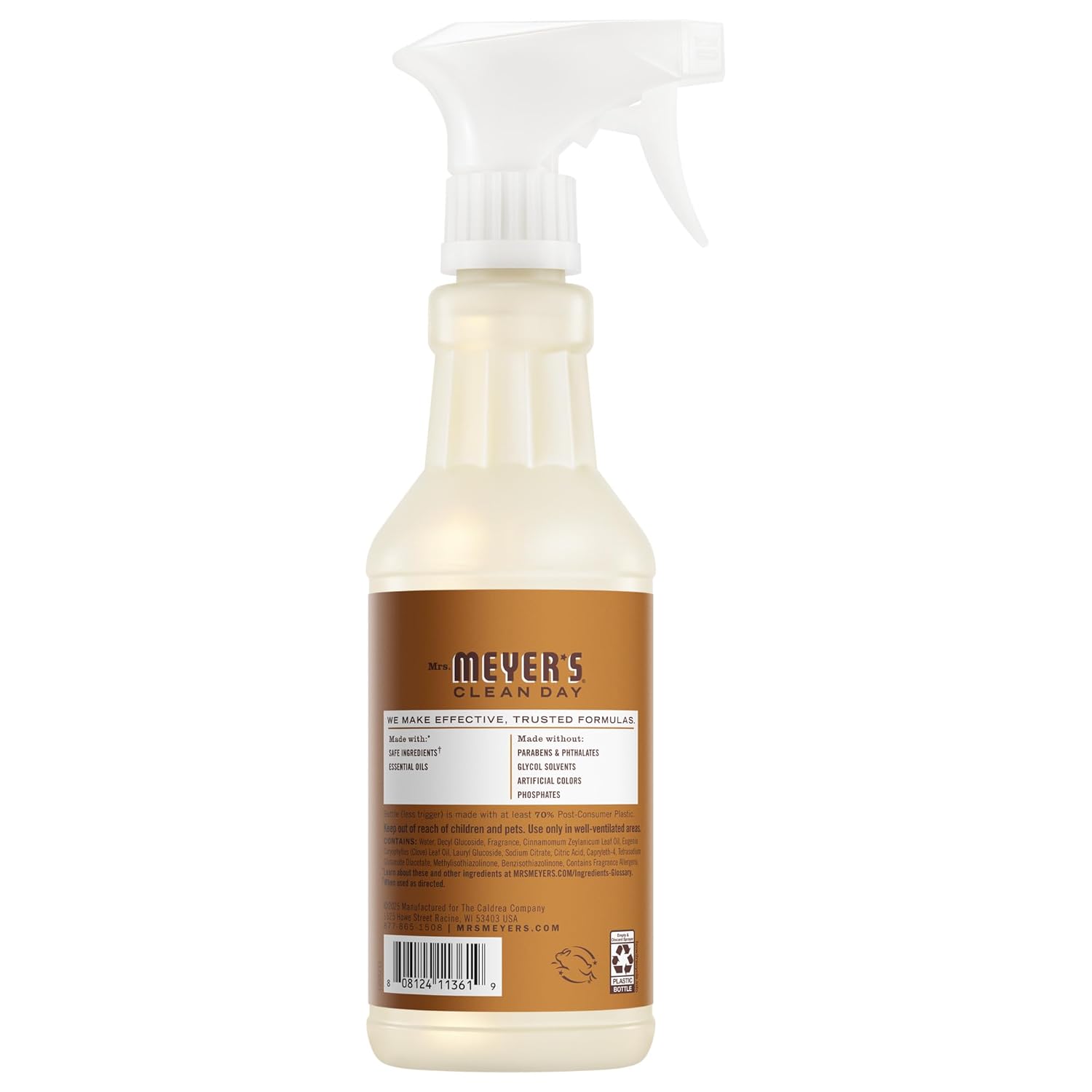 Mrs. Meyer's Clean Day All-Purpose Cleaner Spray, Acorn Spice, 16 oz - Pack of 3