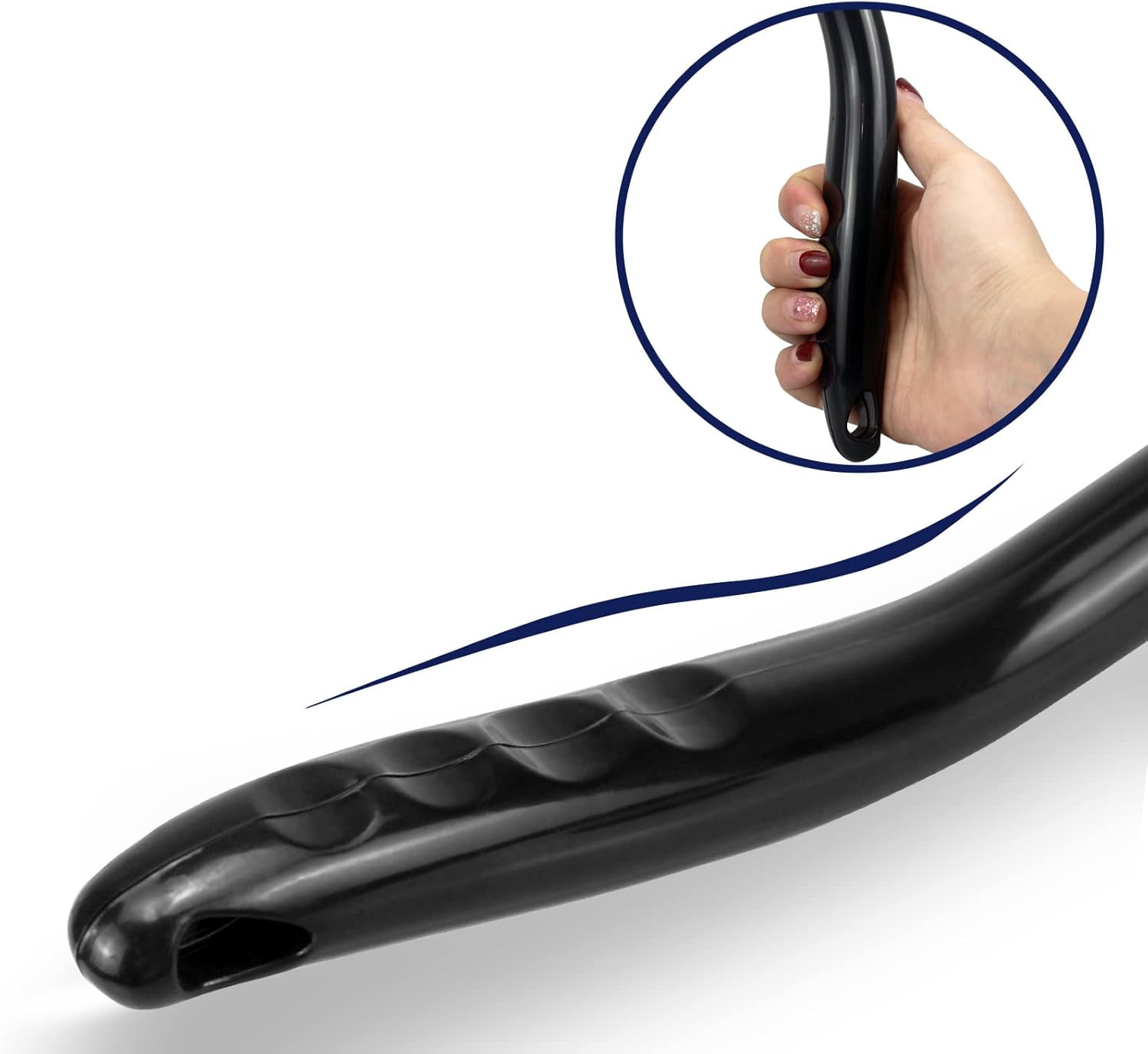 windshield cleaning tool with 4 washable microfiber pads and extendable ergonomic handle for auto glass wiper