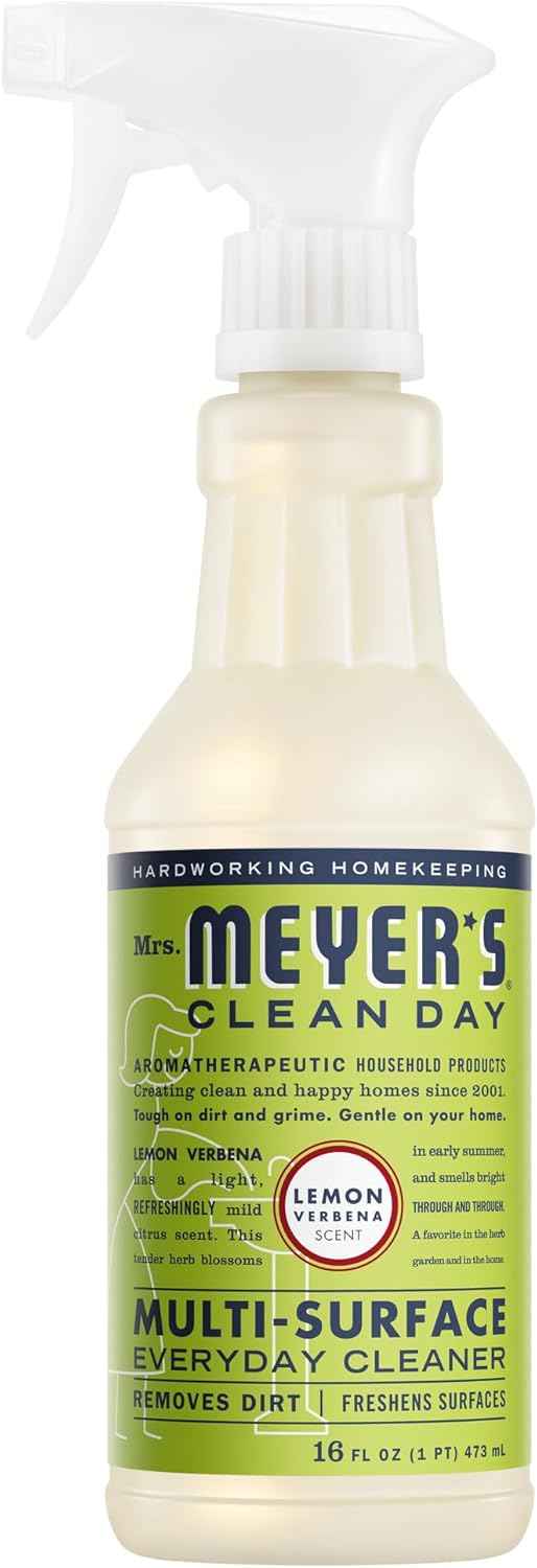 MRS. MEYER'S CLEAN DAY All-Purpose Cleaner Spray, Lemon Verbena, 16 fl. oz