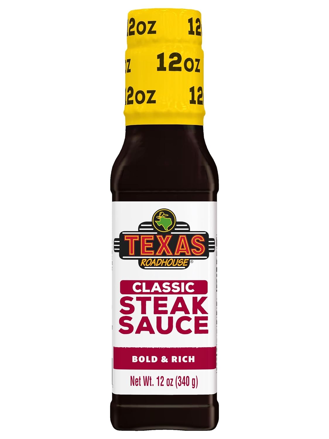 texas roadhouse classic steak sauce 12 oz bottle made with vinegar onion and garlic