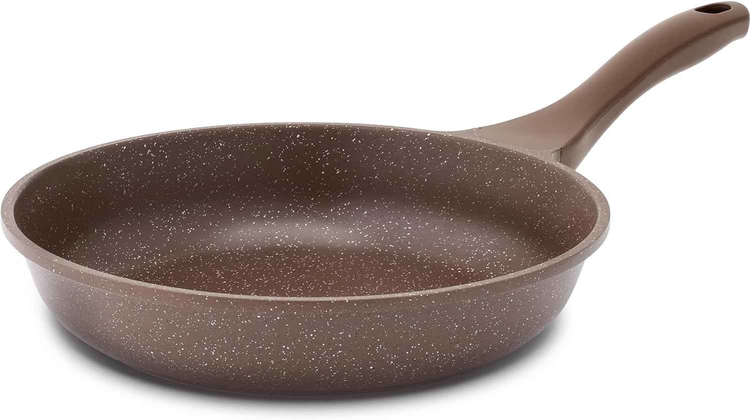 SENSARTE Nonstick Ceramic Frying Pan Skillet, 8-Inch Omelet Pan, Healthy Non Toxic Chef Pan, Induction Compatible Egg Pan with Heat Resistant Handle, PFAS-Free, White