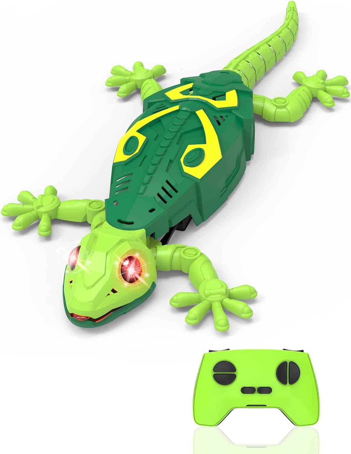 Wall Climbing Lizard,Wall Crawler Robot Gecko Remote Control,Floor Ceiling Crawling Electric Lizard Rc Car Toy,Cool Kids Toys,Christmas Birthday Gifts for 3 4 5 6 7 8 9 10+ Year Old Boys Girls Teens