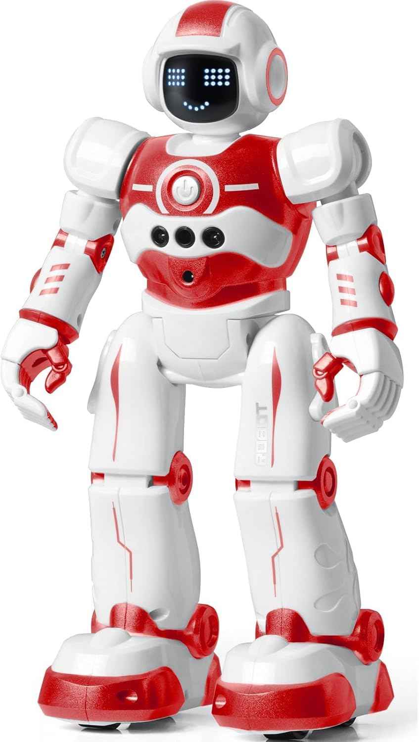 EduCuties Robot Toys for Kids,Programmable Remote Control Smart Walking Dancing Robot Toy with Gesture & Sensing for Age 4 5 6 7 8 9 10 Year Old Boys for Birthday Present