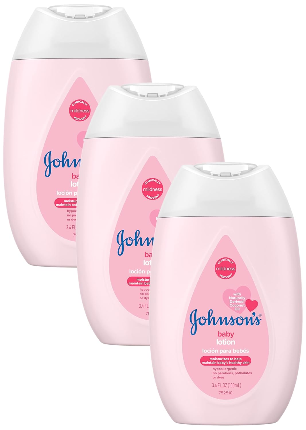 johnsons baby lotion with coconut oil aloe vera vitamin b5 72hr hydration