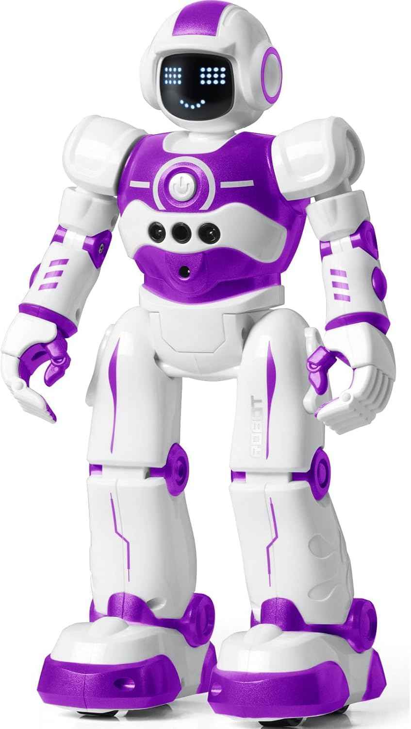 EduCuties Robot Toys for Kids,Programmable Remote Control Smart Walking Dancing Robot Toy with Gesture & Sensing for Age 4 5 6 7 8 9 10 Year Old Boys for Birthday Present