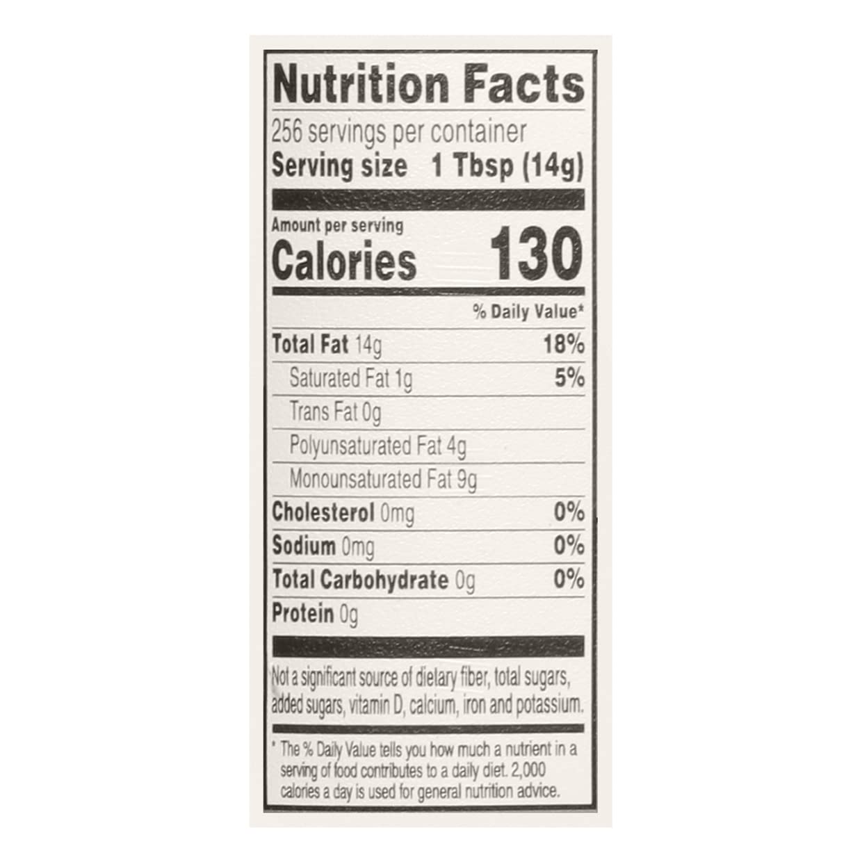 Crisco pure canola oil 1 gallon kosher cholesterol free cooking frying baking