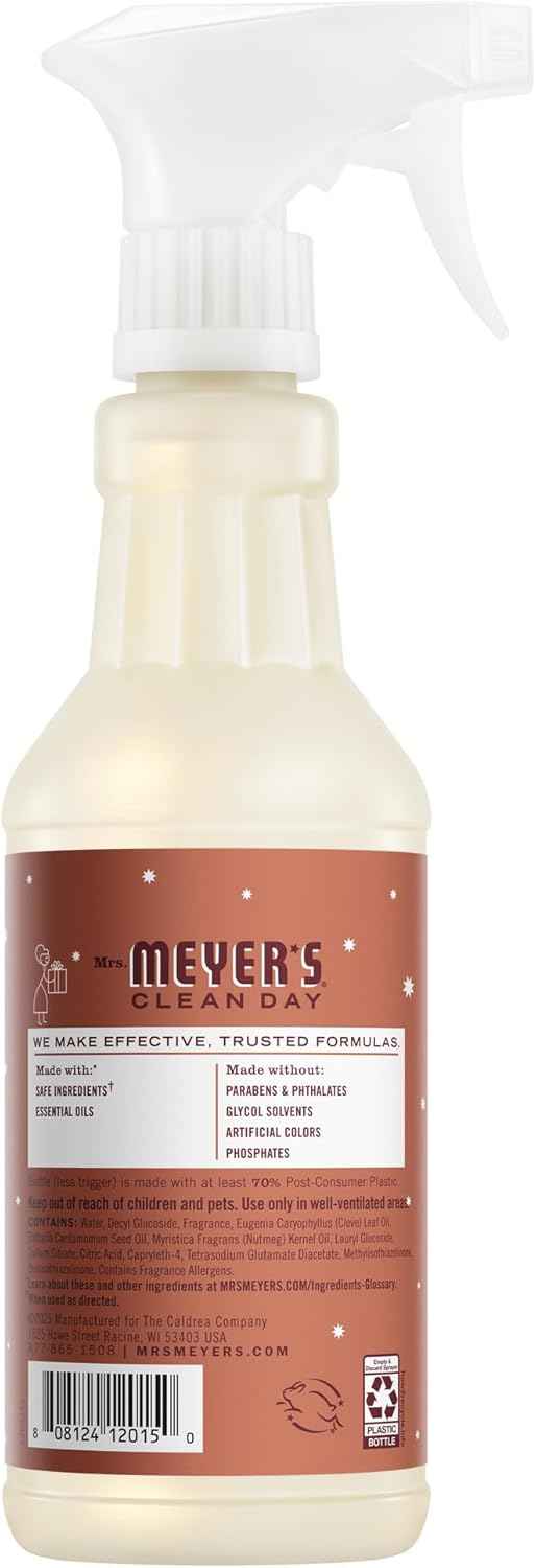 MRS. MEYER'S CLEAN DAY Multi-Surface Everyday Cleaner, Gingerbread Scent, 16 Fl Oz Bottle
