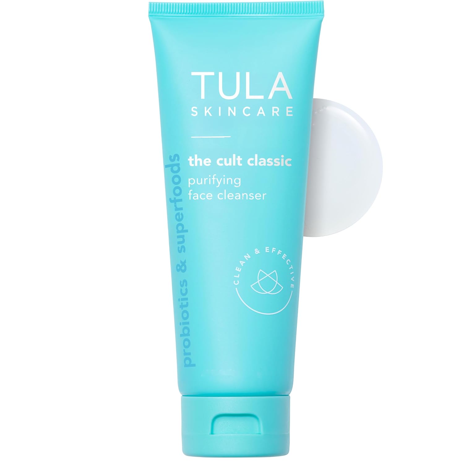 tula skin care cult classic purifying face cleanser 4oz gentle effective face wash