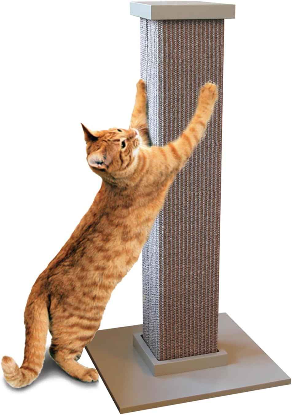 SmartCat Pioneer Pet Ultimate Scratching Post (Beige)