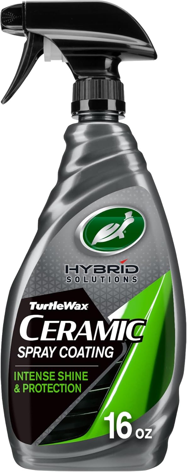 Turtle Wax Hybrid Solutions Ceramic Spray Coating, 16 oz, Durable Paint Protection, High Shine, Safe for Multiple Surfaces