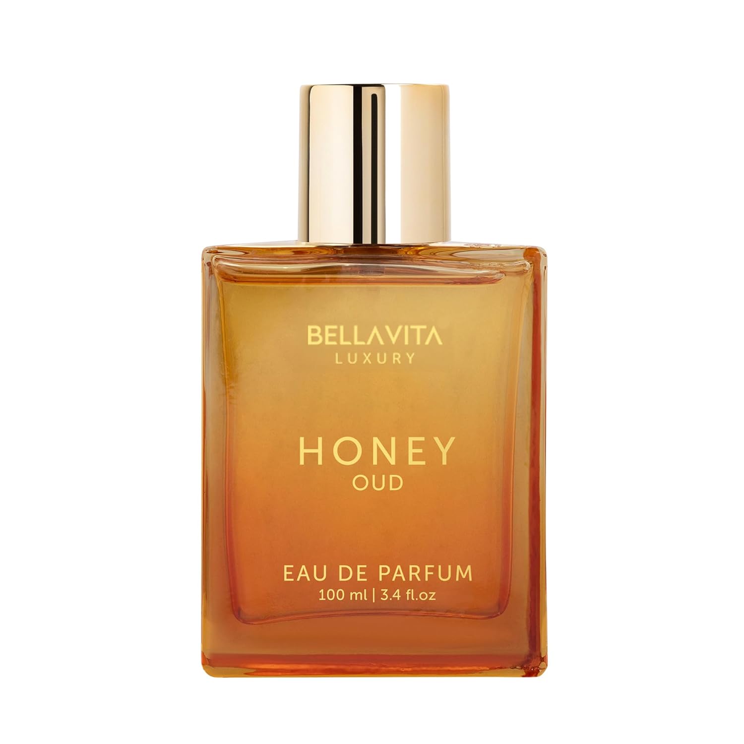 BellaVita Luxury Honey Oud Eau de Parfum 3.4 fl oz unisex fragrance patchouli vanilla bergamot