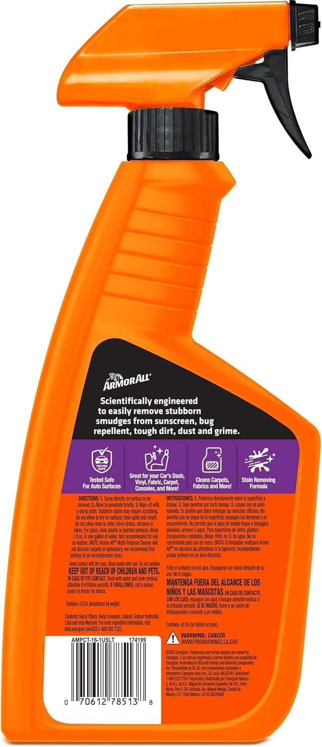 armor-all multi-purpose-car-cleaning-spray-safe-auto-surfaces-16-fl-oz