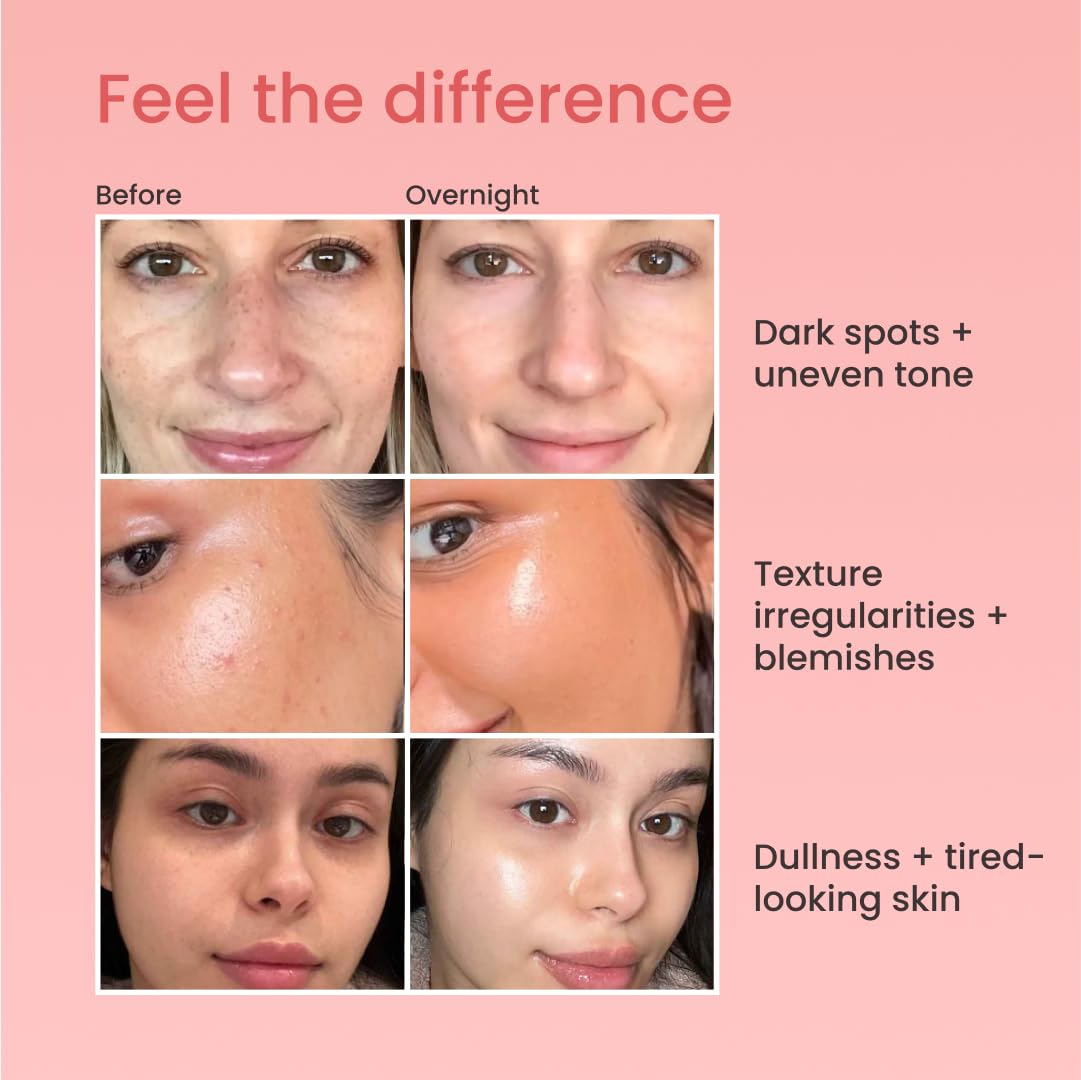 quia overnight collagen wrapping mask for firmer hydrated skin, 75ml, korean skincare for all skin types