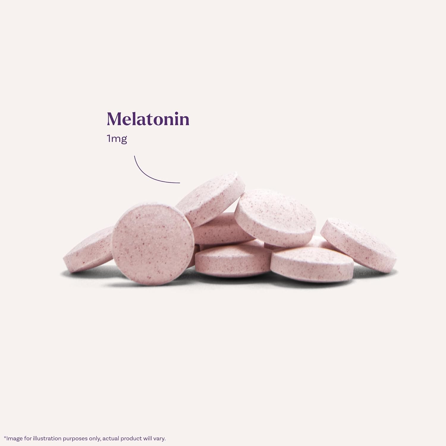 Natrol Fast Dissolve Melatonin 1 mg, Sleep Support Supplement for Adults