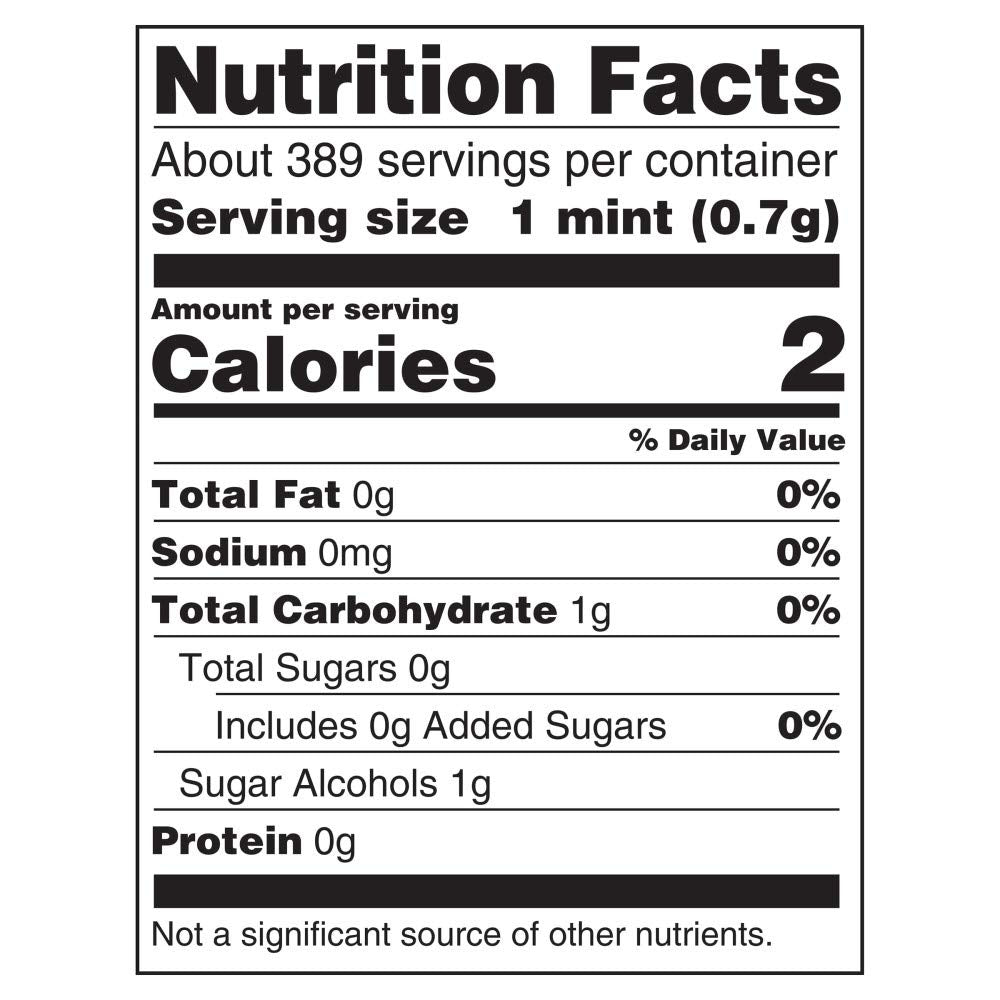 altoids arctic peppermint breath mints sugar free 1.2 oz tin pack of 8