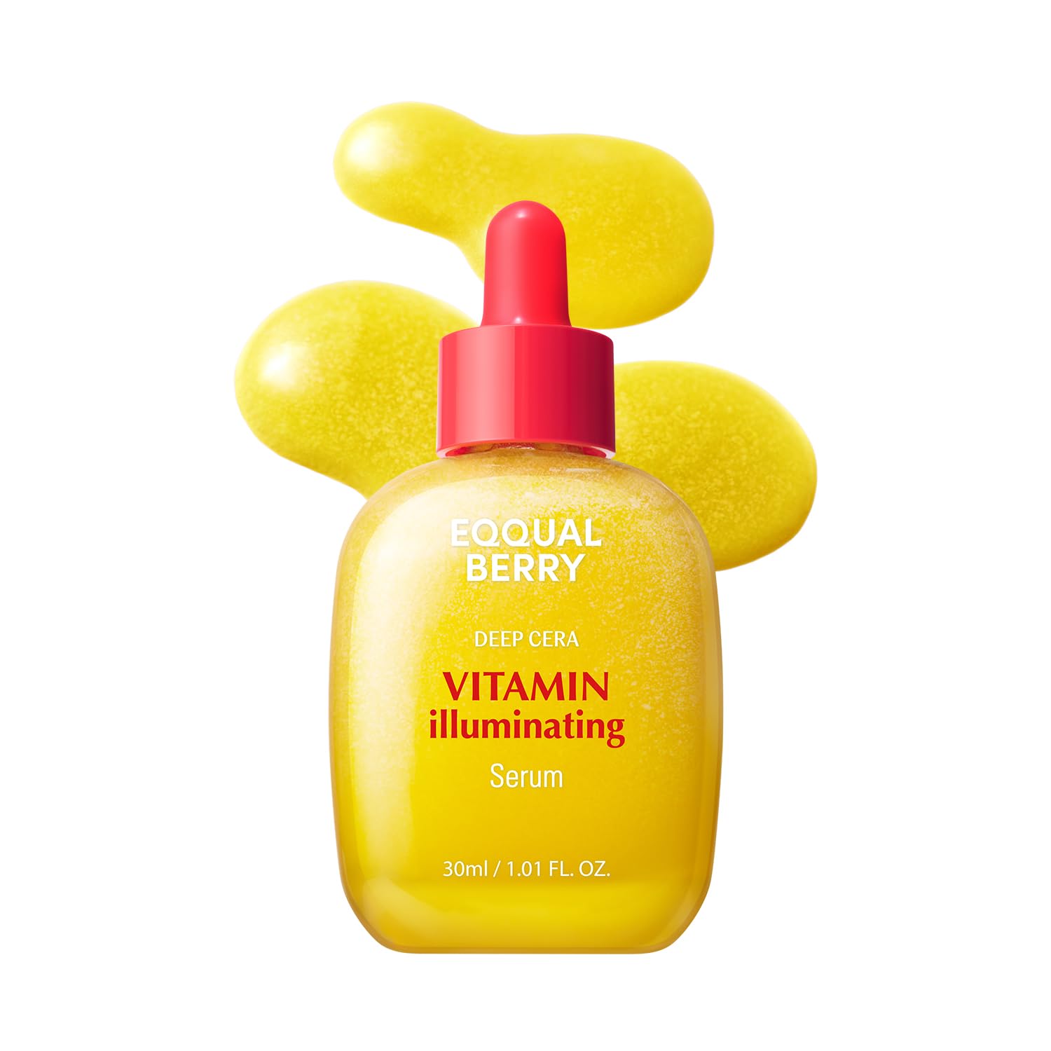 Vitaqueen Vitamin C Serum with Niacinamide and Ceramide, 1.01oz / 30ml, Brightening and Hydrating Face Serum