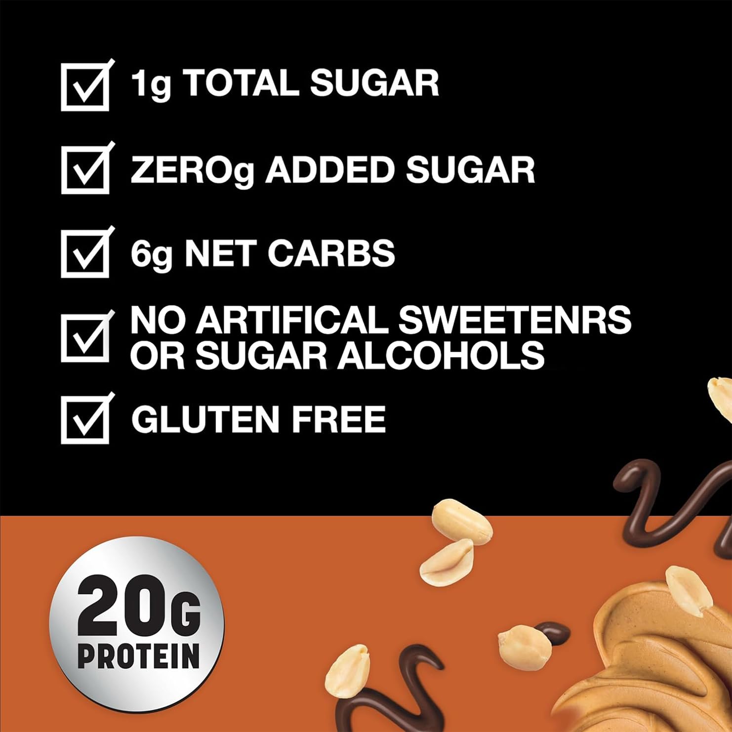 kind protein max crispy chocolate peanut butter snack bars, 20g protein, keto friendly, 12 count box