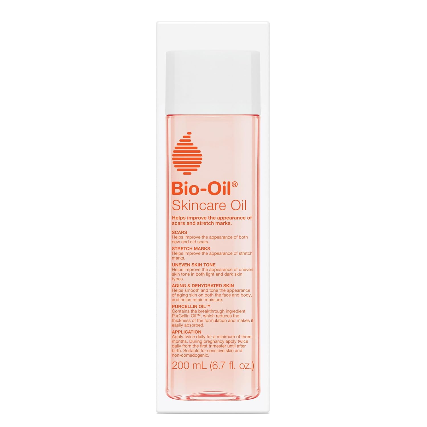 Bio-Oil Skincare Body Oil Serum, 6.7 Oz, Non-Comedogenic, Vegan Friendly, Paraben Free