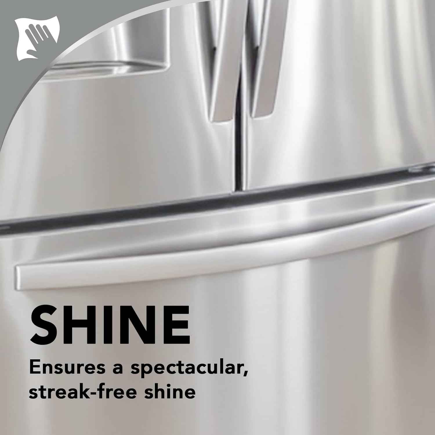 Weiman Stainless Steel Cleaner, 30 Count Cleaning Wipes, Removes Dirt, Grime, and Grease, No Streaks or Residue, Stainless Steel Polish for a Sparkling Clean and Shiny Surface, Cleaning Supplies