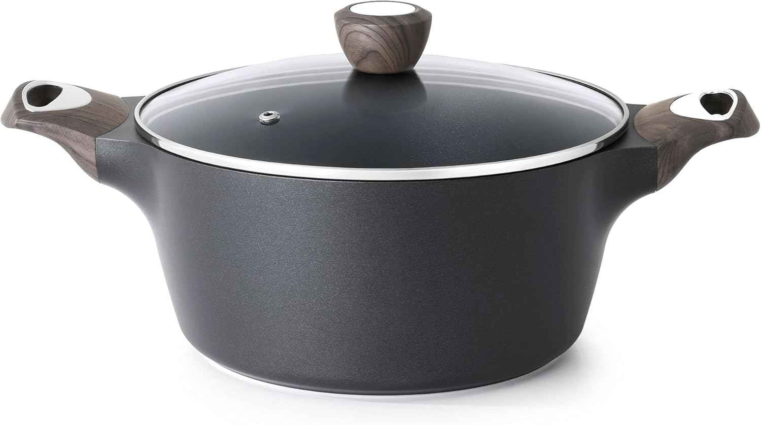 SENSARTE Ceramic Nonstick Stock Pot with Lid, 2.6/4.5/6.6/8.5 QT Soup Pot Casserole Pot, Non-toxic Healthy Pasta Pot, Large Cooking Pot Stew Pot, Induction Compatible, PFOA PFAS PTFE Free, White