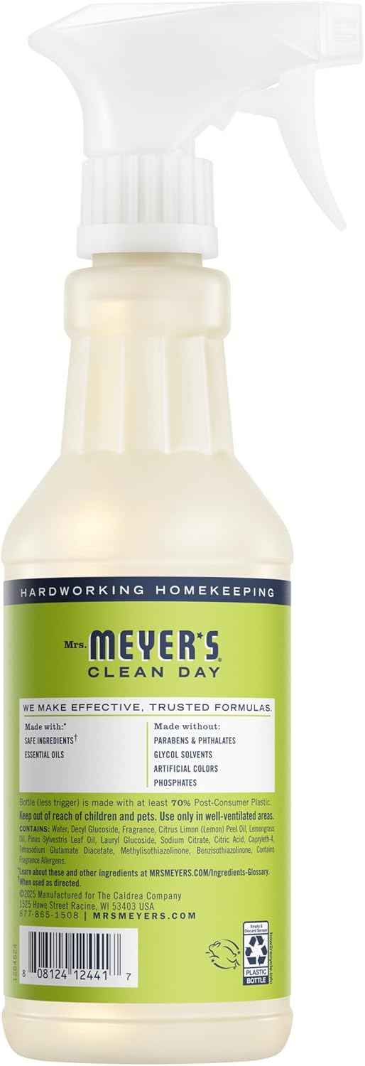 MRS. MEYER'S CLEAN DAY All-Purpose Cleaner Spray, Lemon Verbena, 16 fl. oz