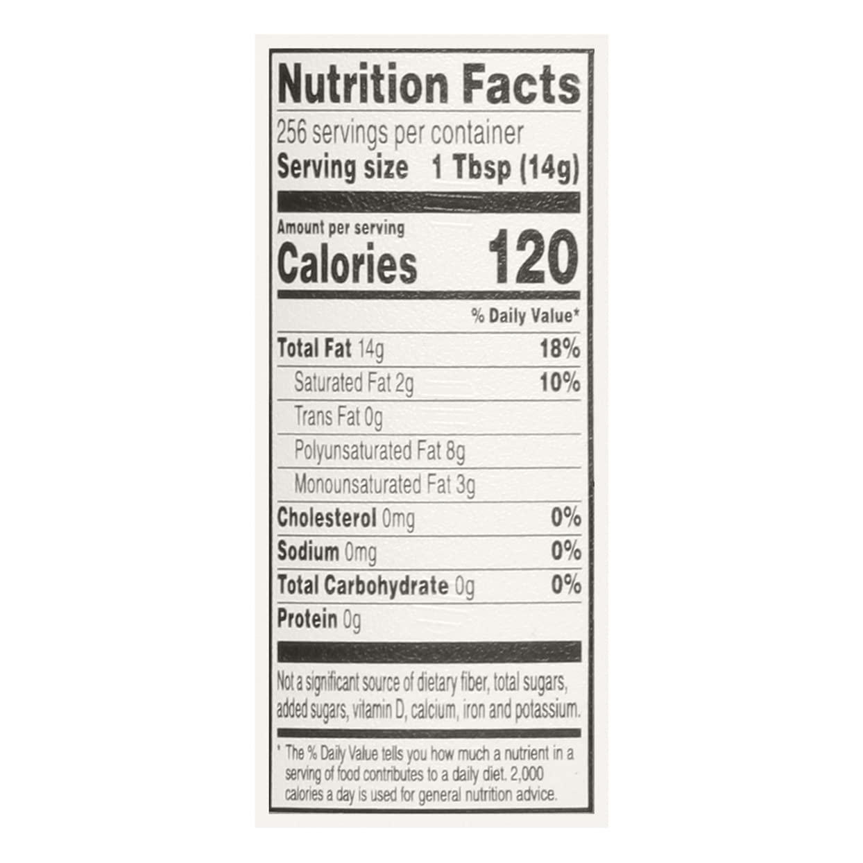 Crisco Pure Vegetable Oil, 1 Gallon, 100% cholesterol-free, gluten-free and kosher pareve cooking oil