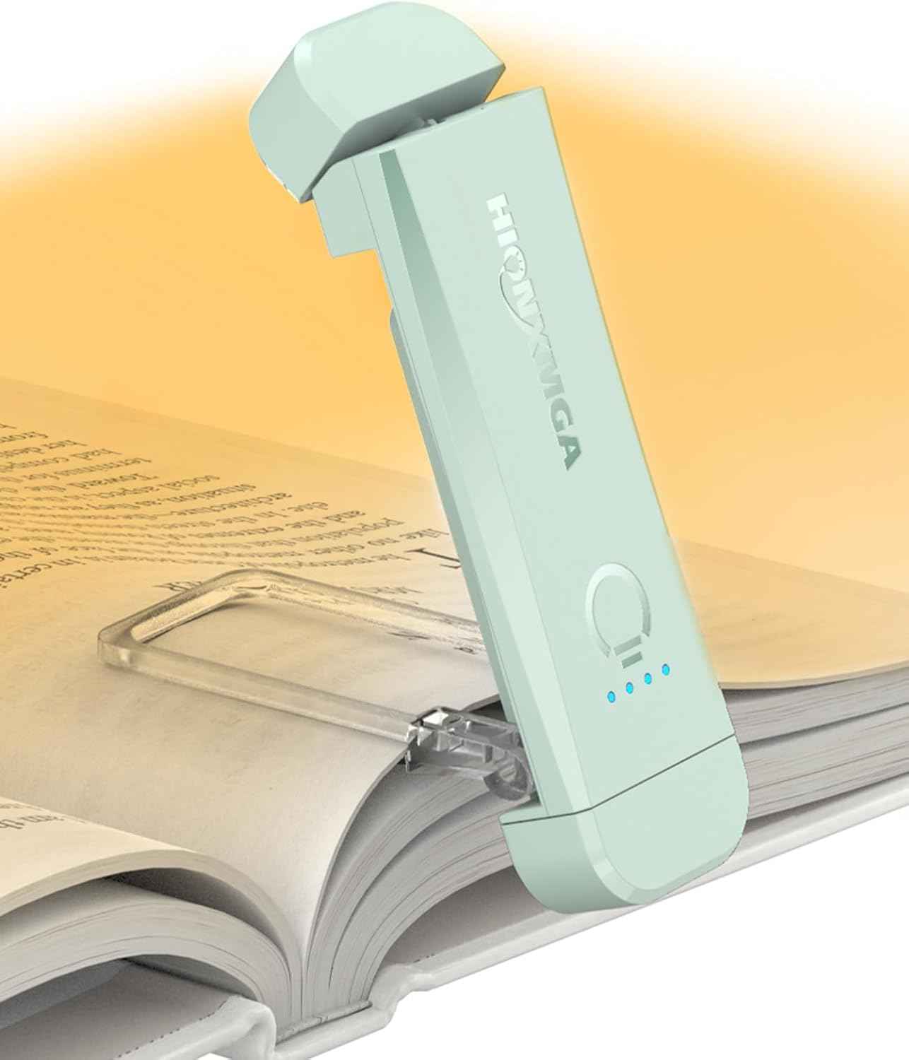 Book Reading Light,Silent Touch Lamp for in Bed,Rechargeable Clip on Booklight with 3 Amber Colors & Precise Dimming Night Reading,Best Gift Lovers,Kids,Pink,(SD-10)