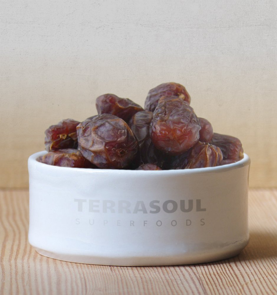 Terrasoul Organic Medjool Dates, 2 Lbs, USDA Certified, Non-Gmo, Gluten Free, Vegan, Farm Fresh