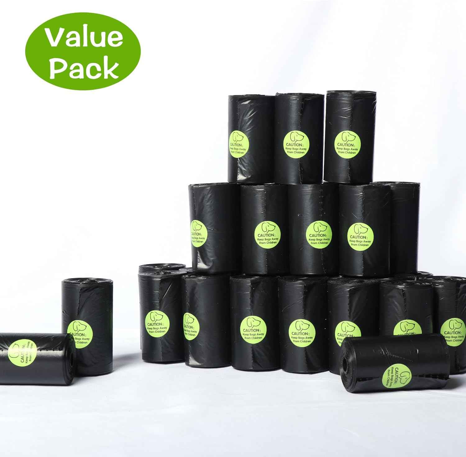 DREAM&GLAMOUR Dog Poop Bags,value pack,300 Count Strong Poop Bags for Dogs,Guaranteed Leak-Proof