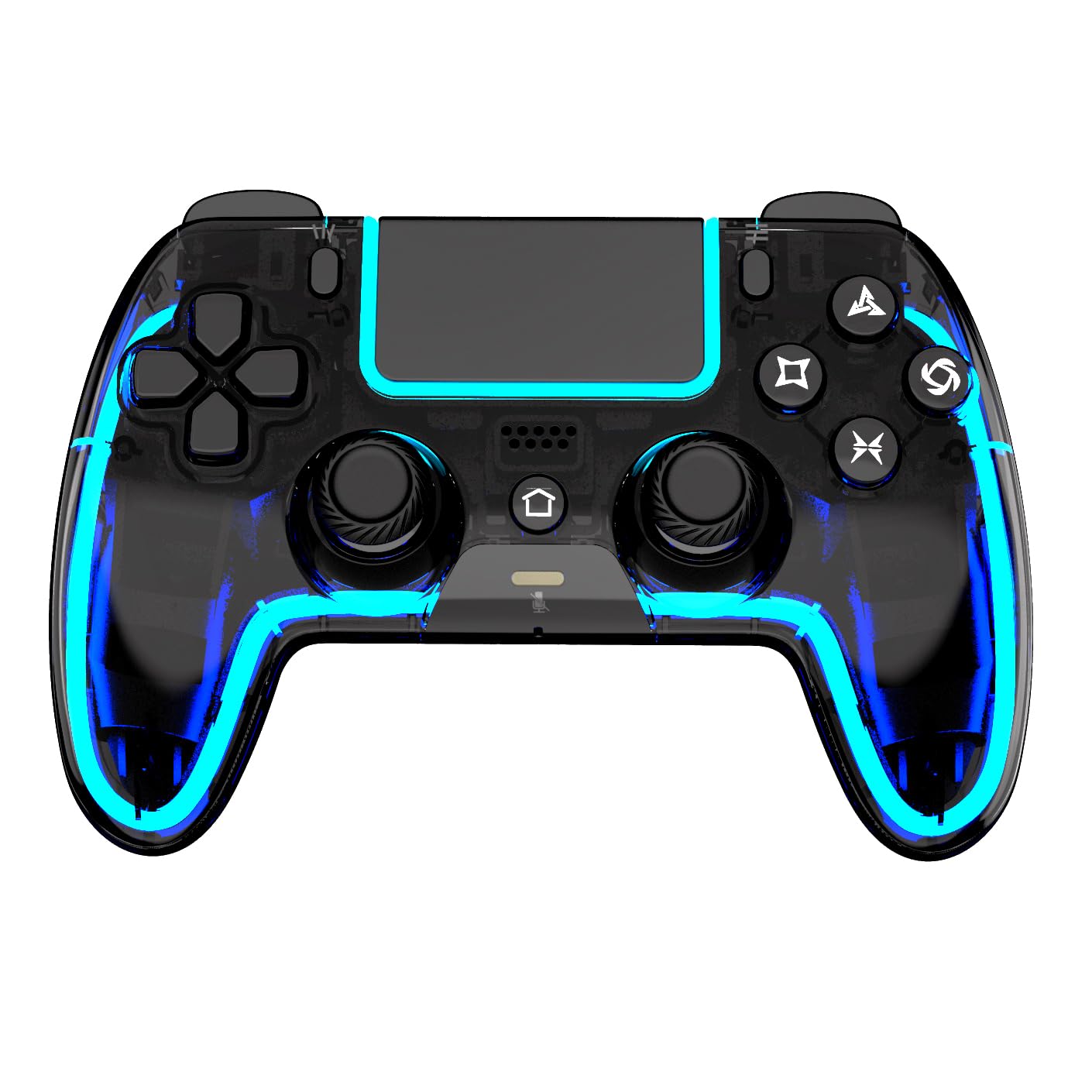 BETMI Wireless PS5 Controller with Hall Effect Joystick, Dual Vibration, and 9 Light Colors