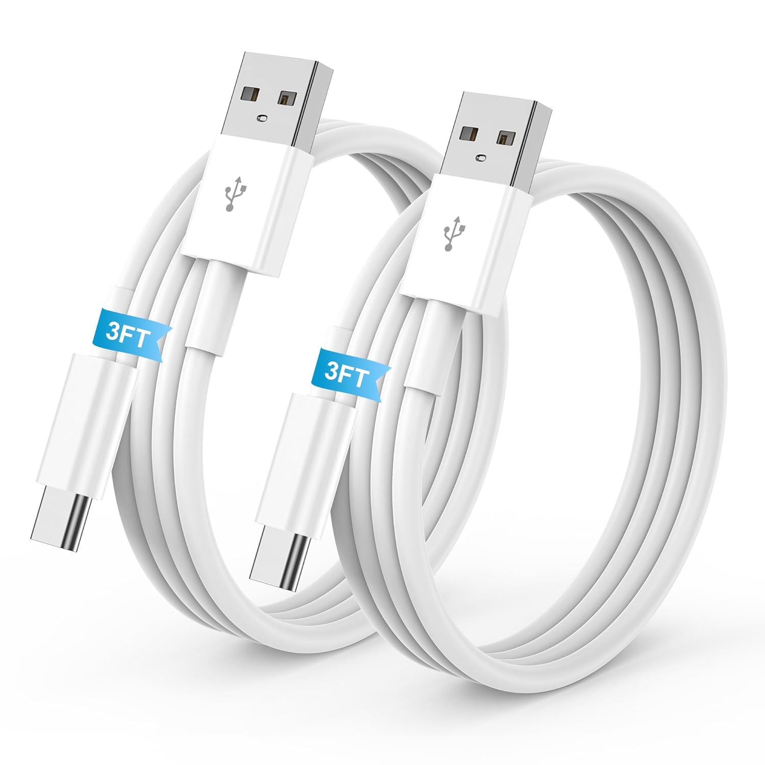 carplay charging cord for iphone 17 16 15 pro max plus type c cord 2pack 3ft+6ft