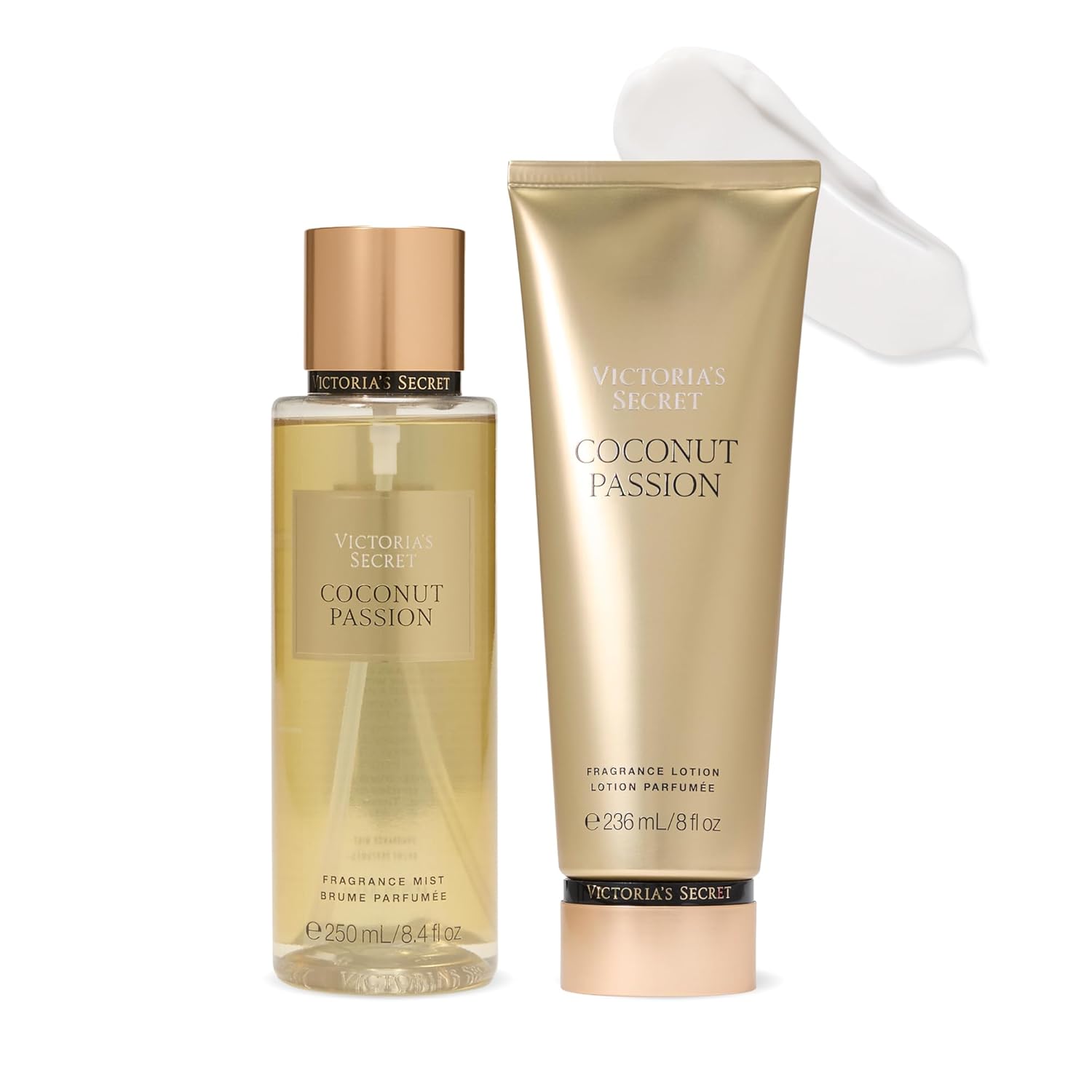 Victoria's Secret Pure Seduction fragrance Mist and Lotion Set, 8.5 oz and 6.7 oz